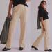 Anthropologie Pants & Jumpsuits | Anthropologie En Saison Seamed Slim Slit Hem Pants Ivory Cream New Plus Size 3x | Color: Cream | Size: 3x