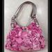 Coach Bags | Coach #19642 Maggie Madison Pink Floral Shoulder Bag Hobo Limited Edition | Color: Pink/Silver | Size: Os