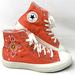 Converse Shoes | Converse Ctas High Top Shoes For Women Orange Sneakers Casual Canvas A02203f | Color: Orange/White | Size: Various