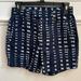 J. Crew Shorts | J. Crew Printed Cotton Navy Shorts 4” Inseam Size 2 | Color: Blue | Size: 2