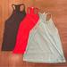 Under Armour Tops | 3 Under Armor Tank Tops | Color: Blue/Pink | Size: S