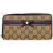 Gucci Accessories | Auth Gucci Wallet Gg Canvas Beige Brown #78330g19b | Color: Brown | Size: W:1" X H:1" X D:1"