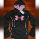 Under Armour Tops | Euc Brown & Pink Camo Under Armour Hoodie Sweatshirt Large Women | Color: Brown/Pink | Size: L