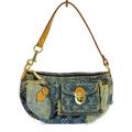 Louis Vuitton Bags | Louis Vuitton Monogram Denim Patchwork Pouchy Shoulder Bag | Color: Blue | Size: Os