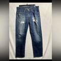 Levi's Jeans | Levis 511 Mens Size 32x32 Slim Fit Dark Wash Mid Rise Denim Blue Jeans | Color: Blue | Size: 32