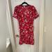 J. Crew Dresses | J Crew Red Floral Wrap Dress | Color: Red/White | Size: 10