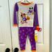 Disney Pajamas | Disney, Toddler Girls Pajama Set, 3t, Nwt, Purple, White | Color: Purple/White | Size: 3tg