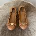 Tory Burch Shoes | (7 1/2) Tory Burch Beige Ballet Slippers | Color: Cream/Tan | Size: 7.5