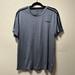 Adidas Tops | Adidas Aeroready Three Stripe Short Sleeve T-Shirt Exercise Top | Color: Blue | Size: L