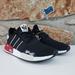 Adidas Shoes | Adidas Nmd R1 Tm X Thebe Magugu Running Shoes Women's Size 7 Black White Gx2074 | Color: Black/Red | Size: 7