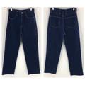 Brandy Melville Jeans | Brandy Melville Jeans J Galt Blue Hi Rise Wide Leg Raw Hem Shanghai Sz S / 25 | Color: Blue | Size: 25