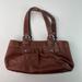 Coach Bags | Coach Soho Honey Brown Leather Pleated Tote Handbag Satchel Purse | Color: Brown | Size: Medium
