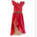 Disney Dresses | Disney Elena Of Avalor Dress. Girls Size Medium, 78. | Color: Red | Size: Mg