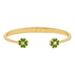 Kate Spade Jewelry | Kate Spade Green Spades & Studs Cuff Bracelet | Color: Gold/Green | Size: Os