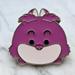 Disney Jewelry | Large Cheshire Cat From Alice In Wonderland Tsum Tsum Disney Pin | Color: Pink/Purple | Size: Os