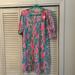Lilly Pulitzer Dresses | Lilly Pulitzer Short Sleeve Dress Nwt | Color: Blue/Pink | Size: Xl