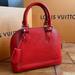 Louis Vuitton Bags | Louis Vuitton Lv Louis Vuitton Alma Bb Handbag Epi Red | Color: Black/Red/Silver | Size: Os