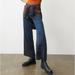 Anthropologie Pants & Jumpsuits | Cloth & Stone For Anthropologie Tie Dye Ombre Wide Leg Pants Xl | Color: Blue/Brown | Size: Xl