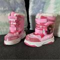 Disney Shoes | Disney Frozen Toddler Snow Boots, Size L 9/10 | Color: Pink | Size: 9/10 L