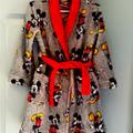 Disney Other | Little Boys Bathrobe | Color: Gray/Red | Size: 4t