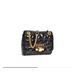 Michael Kors Bags | Michael Kors Vivianne Quilted Patent Leather Small Flap Bag | Color: Black | Size: Os