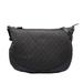 Gucci Bags | Gucci Gg Canvas Shoulder Bag 272380 Black Leather Women's Gucci | Color: Black | Size: Os