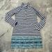 Lilly Pulitzer Dresses | Lilly Pulitzer Upf 50 Women’s Captain Dress Bright Navy Positano Stripe Size Xs | Color: Blue/White | Size: Xs