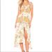 Free People Dresses | $148 Nwt Free People | Anthropologie Love Boy Maxi Dress Women’s S/0 | Color: Cream/Purple | Size: 0