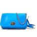Coach Bags | Coach Crossgrain Leather Mini Ruby Crossbody Azure | Color: Blue | Size: Os