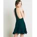 Free People Dresses | Free People Raven Ruffled Satin Slip Dress Emerald | Color: Green | Size: Xs