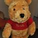 Disney Toys | Disney Store Stuffed Winnie The Pooh | Color: Red/Yellow | Size: Osbb