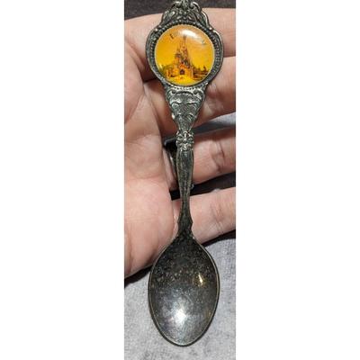 Disney Art | Euro Disney Vintage Collectible Silver Plates Spoon | Color: Silver/Yellow | Size: Os