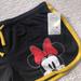 Disney Shorts | Disney Minnie Mouse Shorts Junior Size Large Nwt Black & Yellow | Color: Black/Yellow | Size: Xl