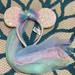 Disney Accessories | Disney Minnie Mouse Ears Headband With Iridescent Ears And Band, Tulle Veil | Color: Pink/Silver | Size: Osg