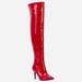 Jessica Simpson Shoes | Jessica Simpson Abrine Over-The-Knee Boots Nwt | Color: Red | Size: 7