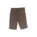 Jumping Beans Shorts: Brown Color Block Bottoms - Kids Girl's Size 5 - Dark Wash