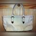 Gucci Bags | Gucci Medium Signoria Ivory Leather Tote Handbag | Color: Cream | Size: Os