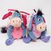 Disney Toys | Disney Eeyore Love Bug Butterfly Easter 2000 Plush Pooh Mini Bean Bag Anthropomo | Color: Blue/Pink | Size: Unisex