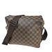 Louis Vuitton Bags | Louis Vuitton Naviglio Shoulder Bag Damier Ebene Leather Brown | Color: Brown | Size: W 11 X H 9.4 X D 5.5