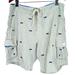 J. Crew Swim | J. Crew Original Swimwear Men's Swim Cargo Shorts Trunks Fish Bones Size 36 | Color: Blue/Green | Size: 36