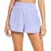 Nike Shorts | New Nike Retro Terry Shorts Women’s Lavender Purple Size 1x | Color: Purple/White | Size: 1x