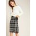 Anthropologie Skirts | New Anthropologie Anna Sui Alice Plaid Sequin Pencil Skirt $372 Small | Color: Black | Size: S
