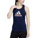 Adidas Tops | Adidas Women Navy Graphic Logo Americana Cotton Athletic Tank Top Xs | S | M | L | Color: Blue | Size: Various