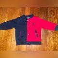 Nike Jackets & Coats | Air Jordan Two Tone Snap Coat Jacket Nike Michael Jordan Basketball | Color: Black/Red | Size: 9-12mb