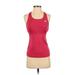 Adidas Active Tank Top: Red Activewear - Women's Size Small