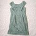 J. Crew Dresses | New J. Crew Lace Knee Length Dress Cap Sleeve Scoop Mint Sage Green 12 P Women | Color: Green | Size: 12