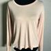 Athleta Tops | Athleta Women Cute Top- Sexy Twist Back- Small | Color: Pink | Size: S