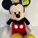 Disney Toys | Disney Mickey Mouse Plush Stuff Teddy 26” Long New Red/Black/Yellow. Made | Color: Black/Red | Size: Osbb