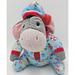 Disney Toys | Disneyland Eeyore Christmas Plush Footed Cutest Footed Pajamas Cookies & Candies | Color: Blue/Gray | Size: Osbb