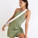 Madewell Dresses | Madewell Mwl Flex Dress, With Sewn In Shorts, Green, Small | Color: Green | Size: S